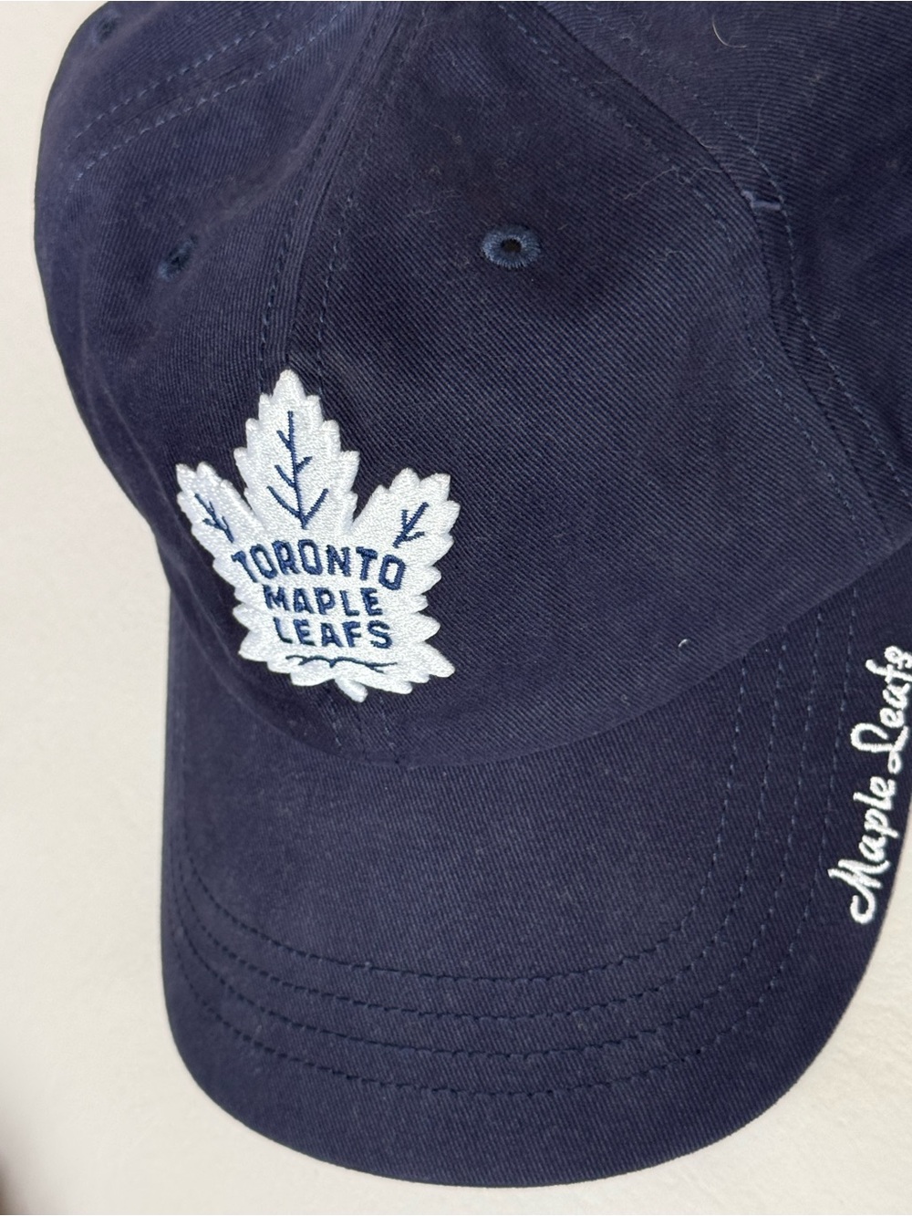 New Women’s Toronto Maple Leafs Navy Baseball Cap